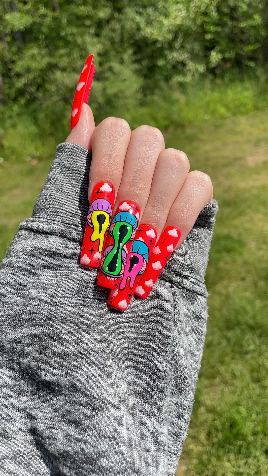 Extreme Nail Art Press On Nail Set