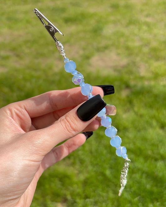 Opal Sky Wire Wrapped Gripper Large