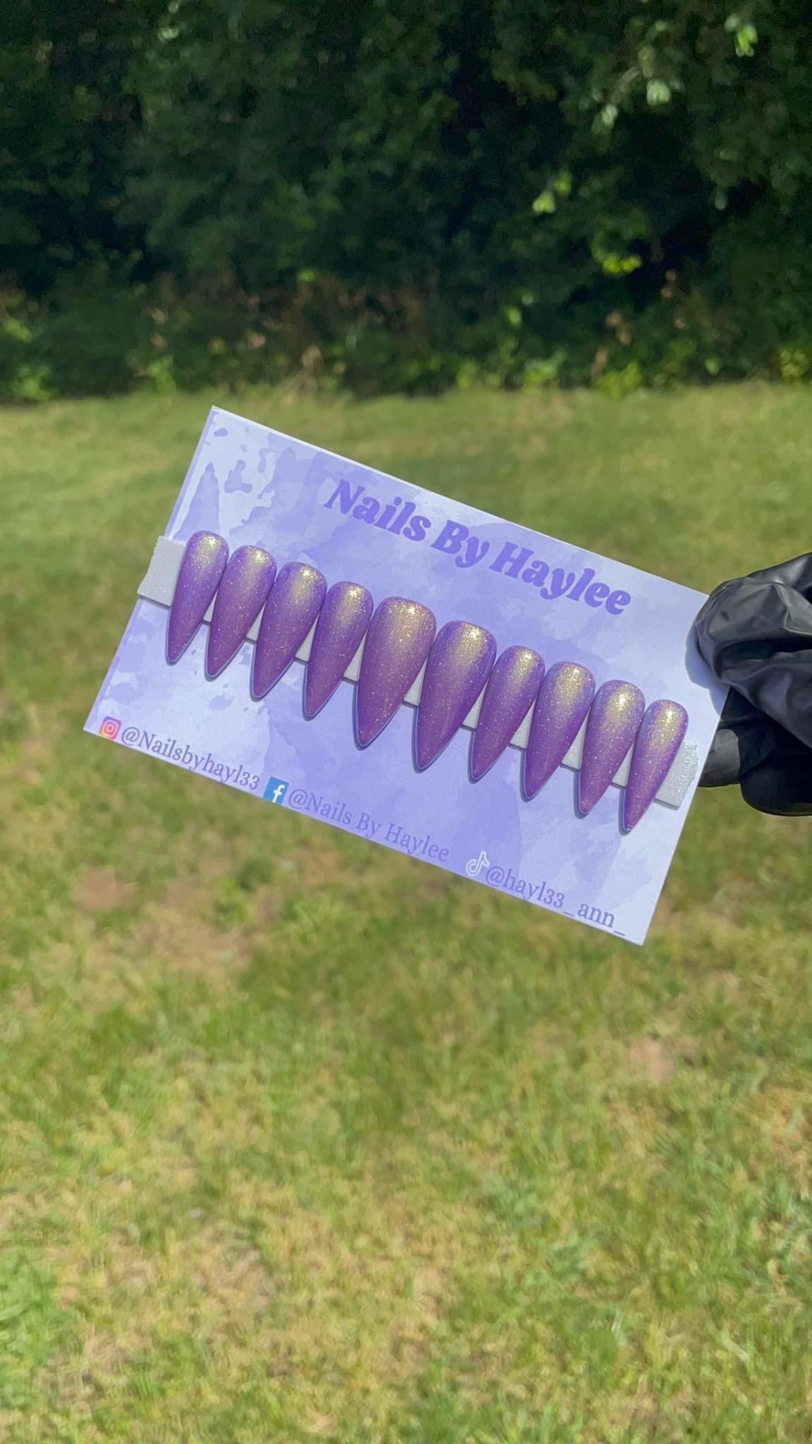 Simple Nail Art Press On Nail Set