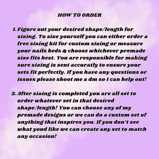 How To Order!