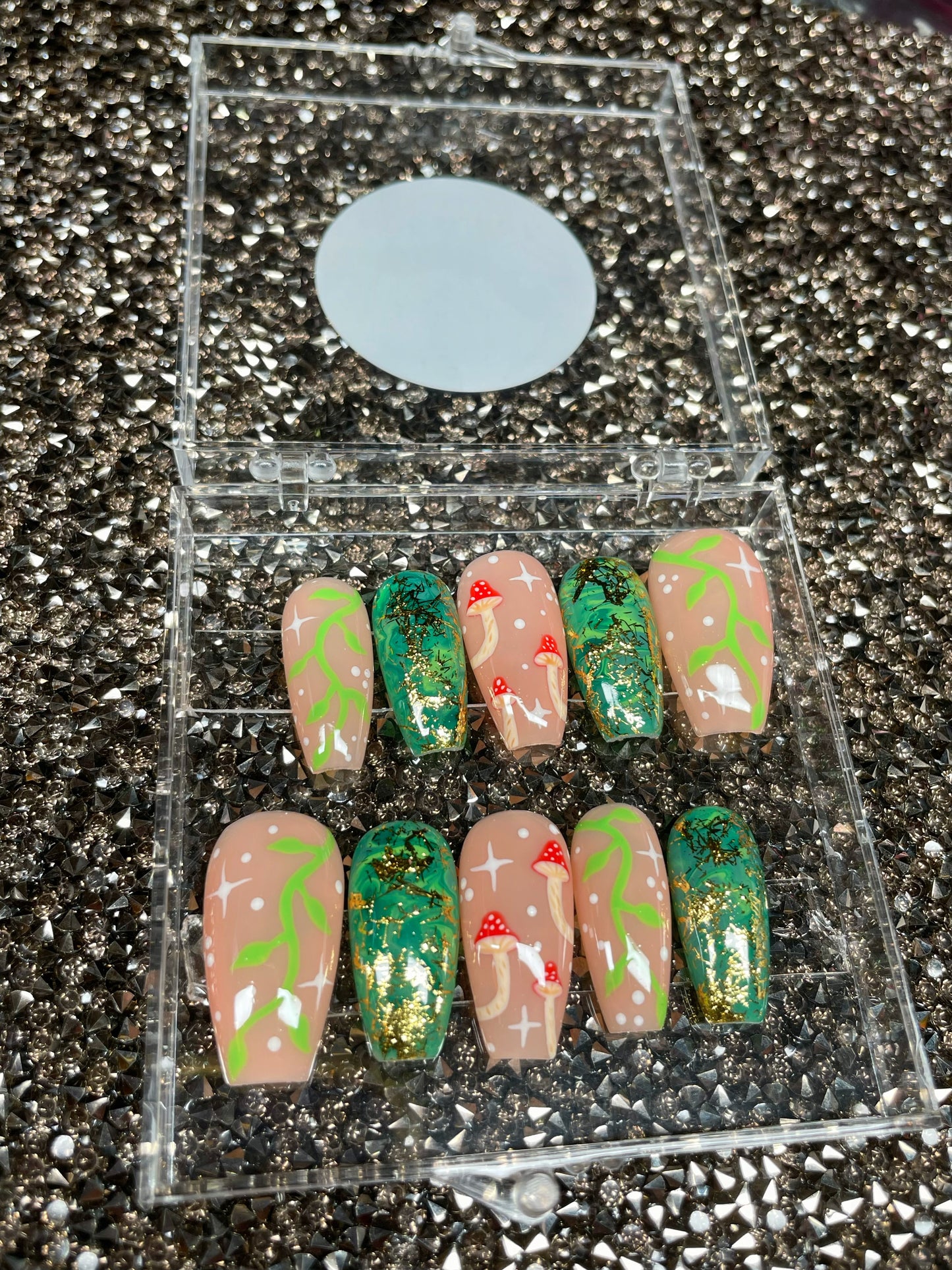 Size Medium Premade Forrest Mushie Set