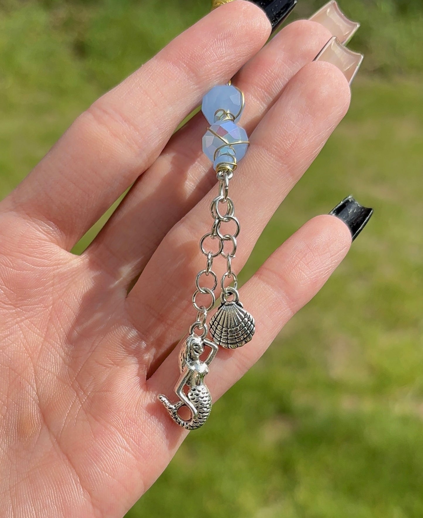 Opal Sky Wire Wrapped Gripper Small