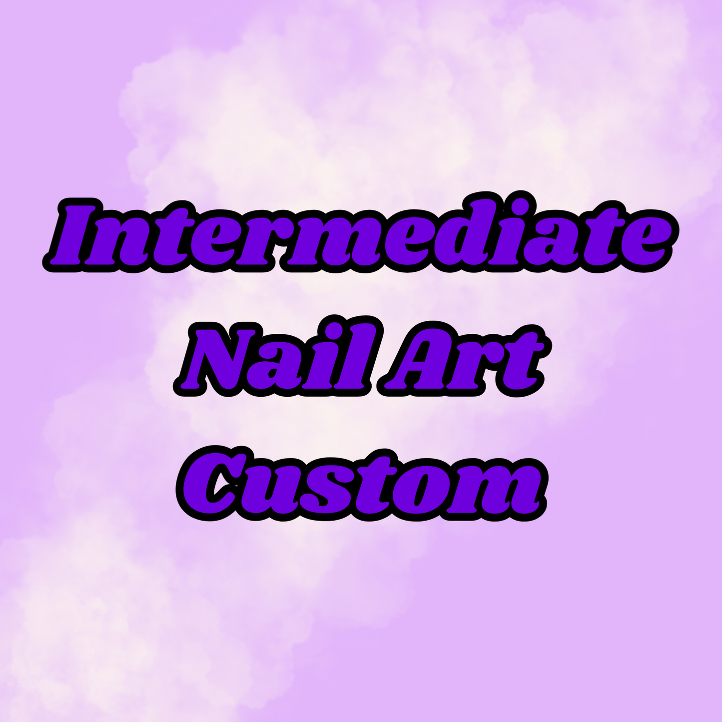 Intermediate Nail Art Press On Nail Set