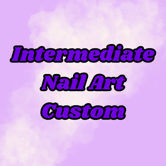 Intermediate Nail Art Press On Nail Set