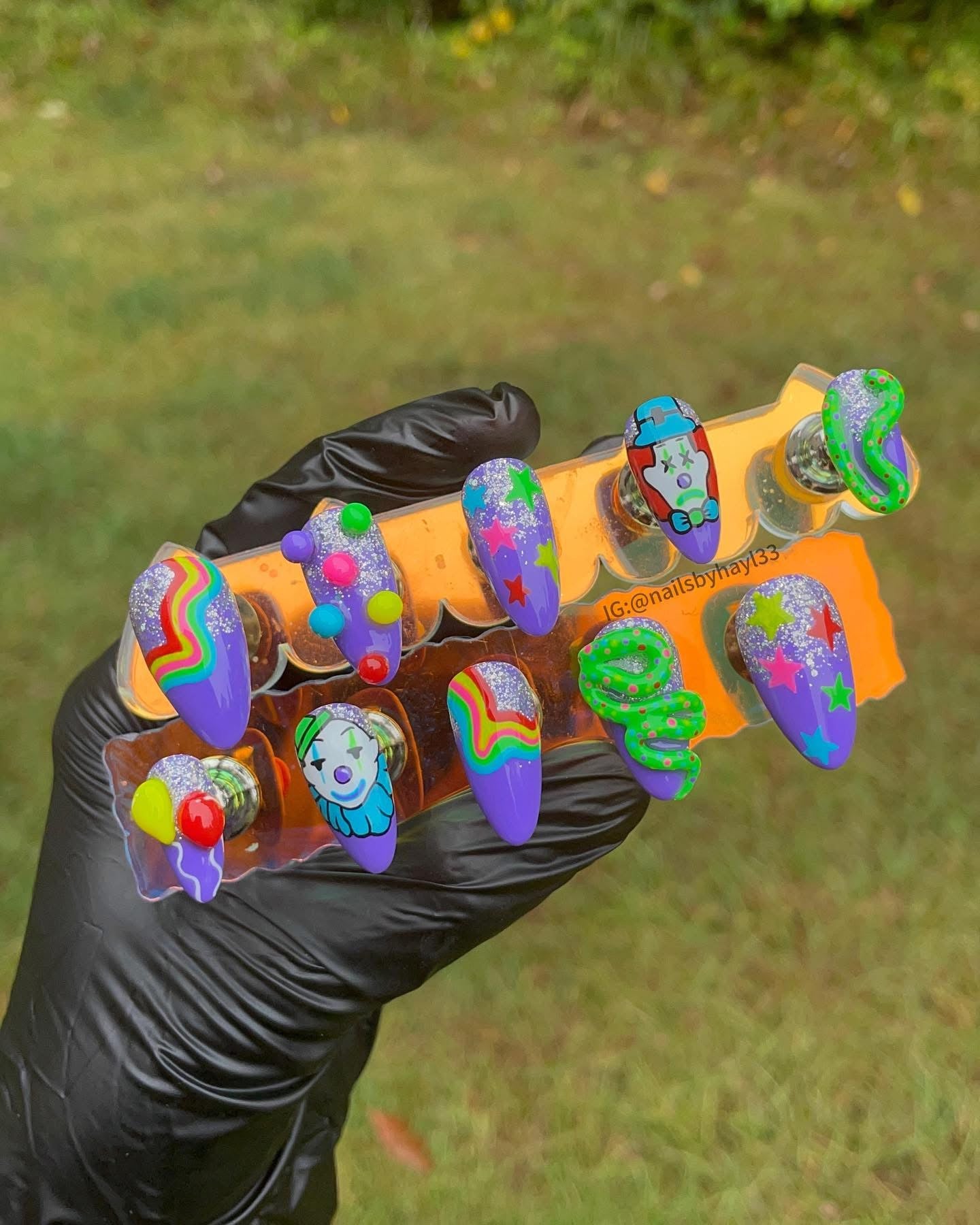Extreme Nail Art Press On Nail Set