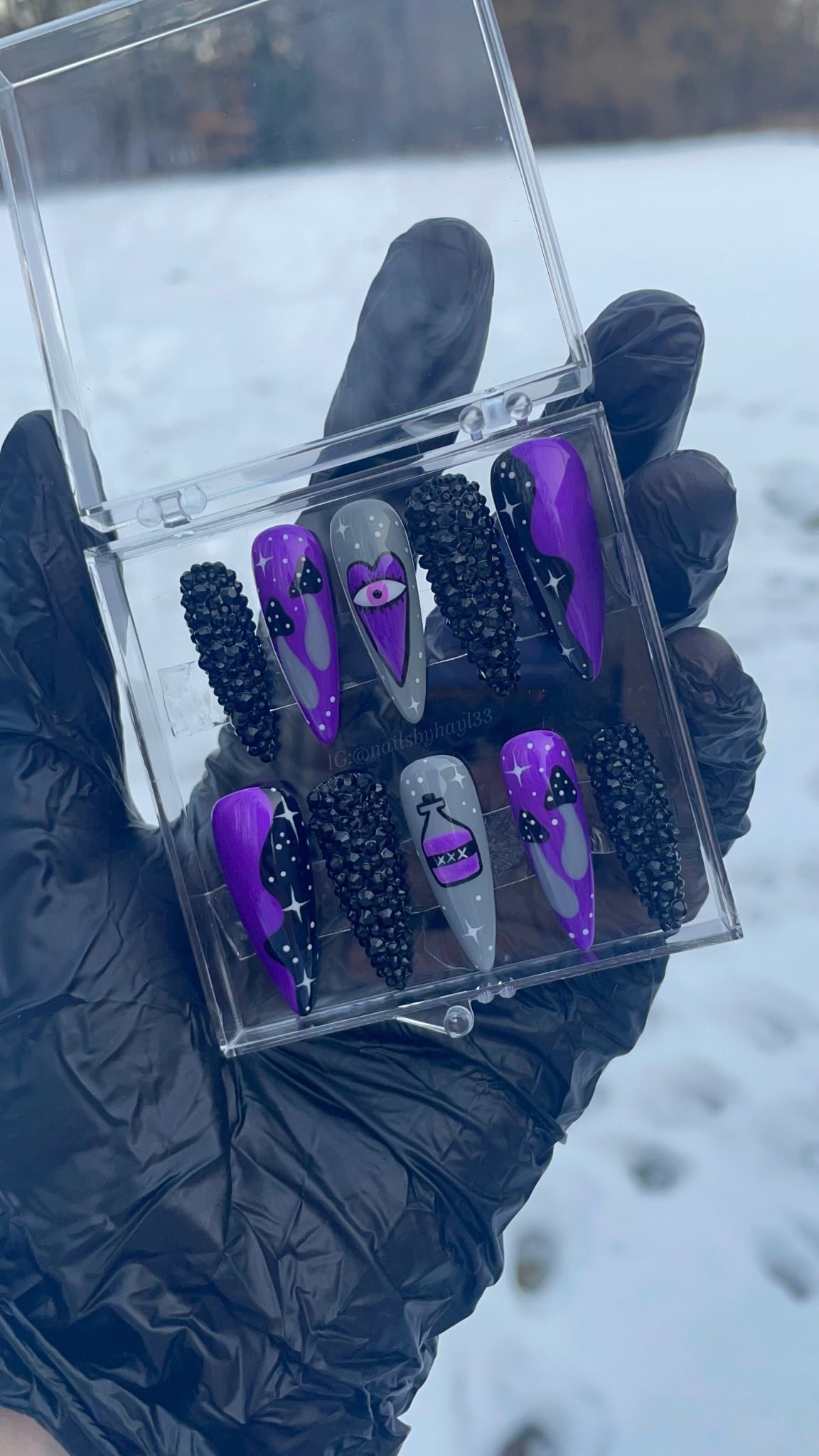 Extreme Nail Art Press On Nail Set