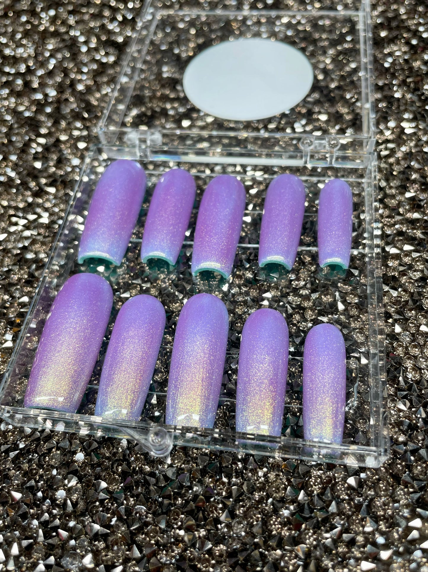 Size Medium Premade Blue/Purple Holo Set