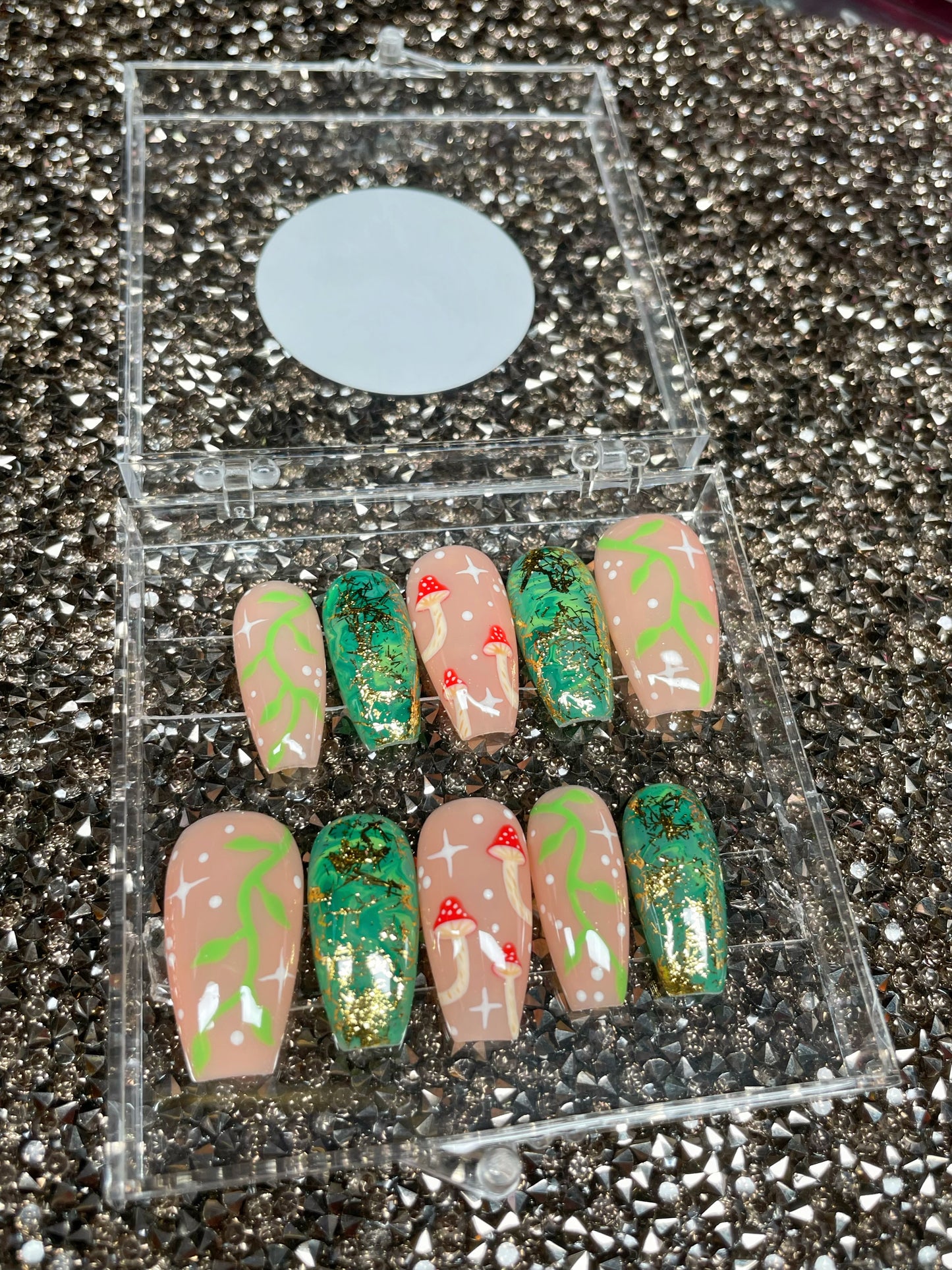 Size Medium Premade Forrest Mushie Set