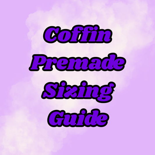 Coffin Premade Sizing Guide